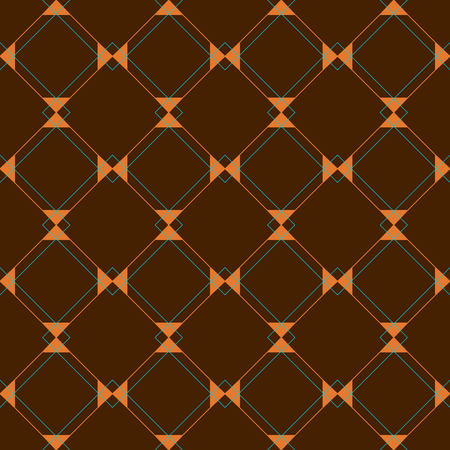 Vector seamless background with vintage geometrical pattern for design, print.のイラスト素材