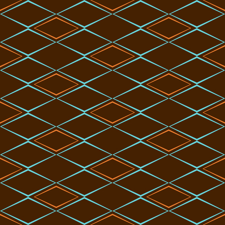 Vector seamless background with vintage geometrical pattern for design, print.のイラスト素材