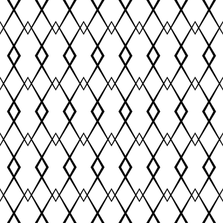 Vector seamless background with vintage geometrical pattern for design, print.のイラスト素材