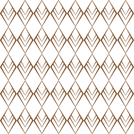 Vector seamless background with vintage geometrical pattern for design, print.のイラスト素材