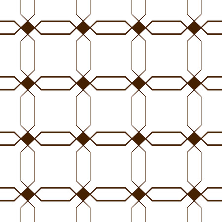 Vector seamless background with vintage geometrical pattern for design, print.のイラスト素材