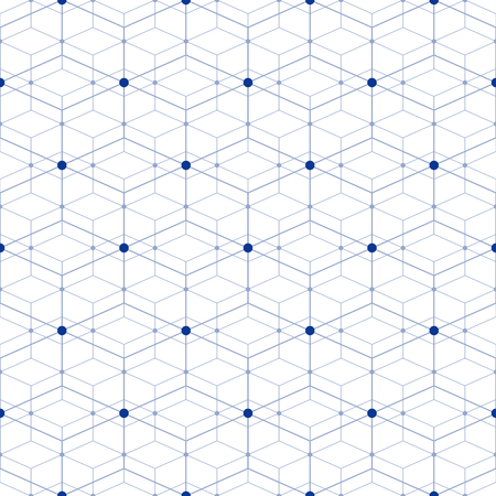 Vector seamless background with vintage patternのイラスト素材