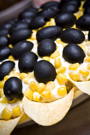 one sun flower saladの写真素材