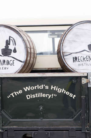 Breckenridge Distillery, 01/26/2013 - Distillery Delivery Truck