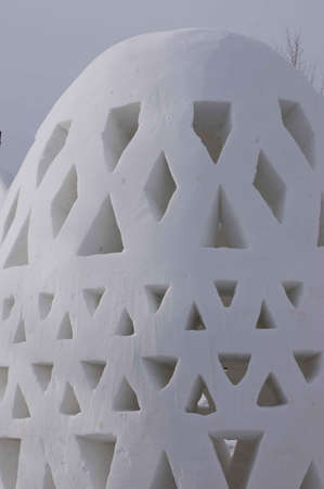 Breckenridge, Colorado  01/26/2013- Ice Sculpture Competition Icelandのeditorial素材