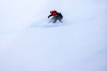 Vail, Co. - February 28, 2013 - Burton US Open Snowboarding Championship Half Pipe Luke Staveleyのeditorial素材