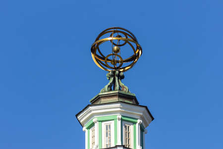 St. Petersburg, Russia - September, 09, 2020: Decorative elements of architecture on the buildings of St. Petersburgのeditorial素材