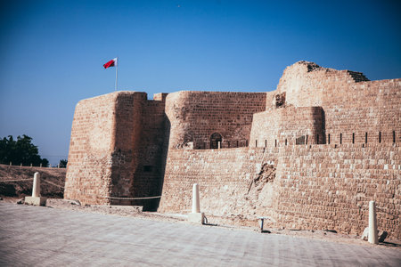 Some shots around Bahrain Fort (Qal'at al-Bahrain)の写真素材
