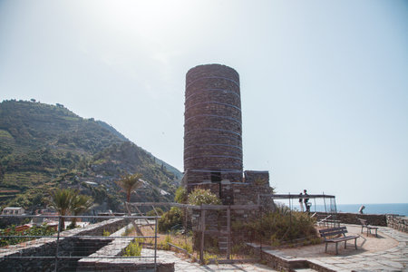 Views of Vernazza in Cinque Terre, Italy