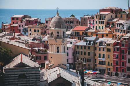 Views of Vernazza in Cinque Terre, Italy