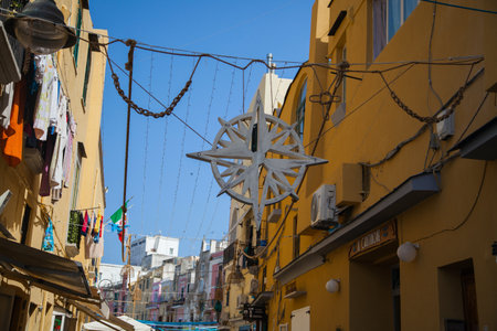 Views of Procida Island in Italyの写真素材