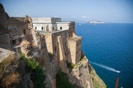 Views of Procida Island in Italyの写真素材