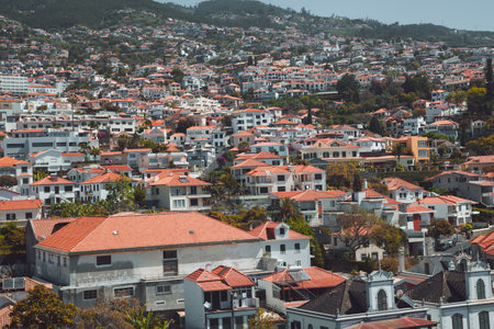 Views from around Funchal, Madeira in Portugalの写真素材