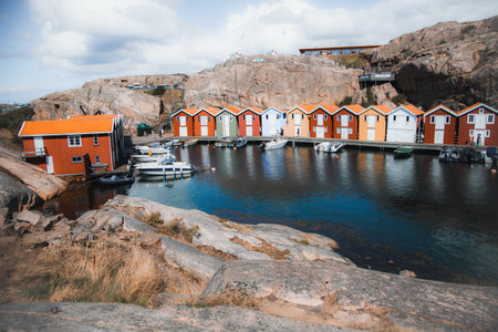 Views from around Smogen in Western Swedenの写真素材