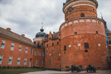 Gripsholm Castle in Mariefred, Swedenの写真素材