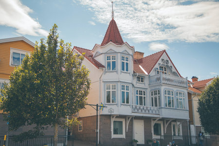 Views from around Smogen in Western Swedenの写真素材