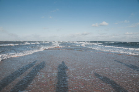 Views from around Grenen in Northern Denmarkの写真素材