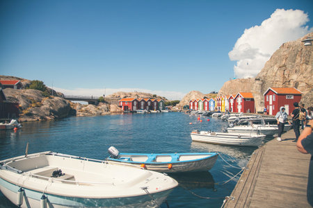 Views from around Smogen in Western Swedenの写真素材