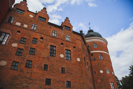 Gripsholm Castle in Mariefred, Swedenの写真素材