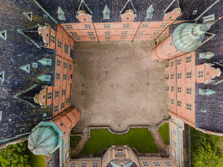 Vallo castle in Koge, Denmarkの写真素材