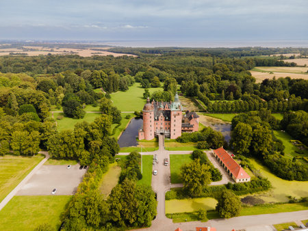 Vallo castle in Koge, Denmarkの写真素材