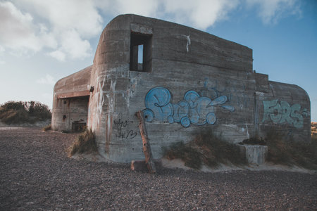 Views from around Grenen in Northern Denmarkの写真素材