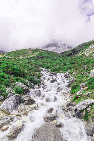 Daocheng Yading Scenic Areaの写真素材