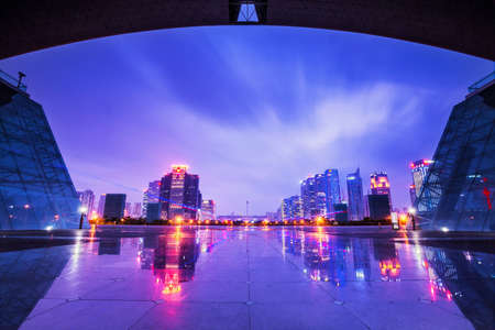 Night view in the cityのeditorial素材