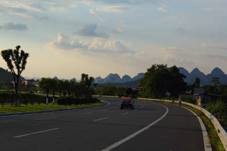 highway roadのeditorial素材