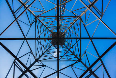 pylon close upの写真素材