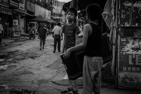 wholesale market street viewのeditorial素材