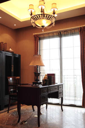 Environment inside the building photographs, decorative design study