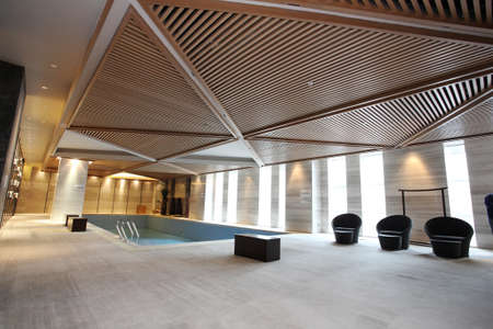 Swimming club photos, hotel leisure areaの写真素材