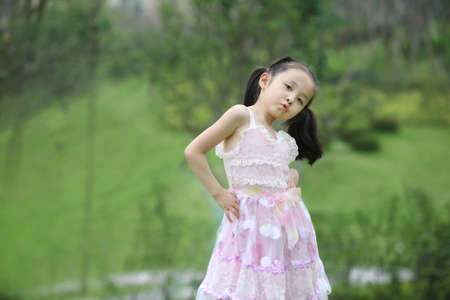 children playing in the parkの写真素材