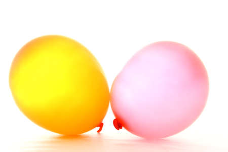 beautiful balloons,bright color combinationsの写真素材