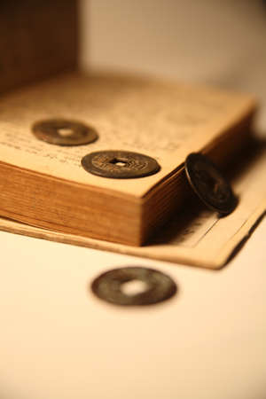 The dictionary of ancient coinsの写真素材