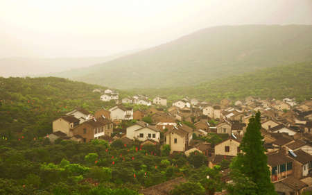 Overlooking the village