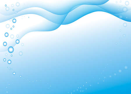 Ripples of water wave lines, the lines is beautiful flowing freely, vivid alacrity.のイラスト素材