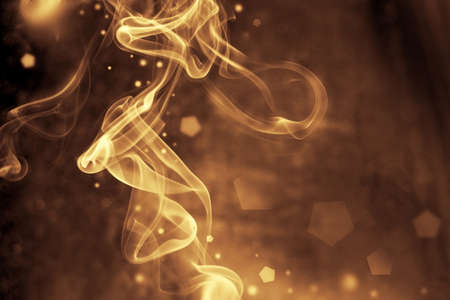 Flow of light, shining in the dark background の写真素材