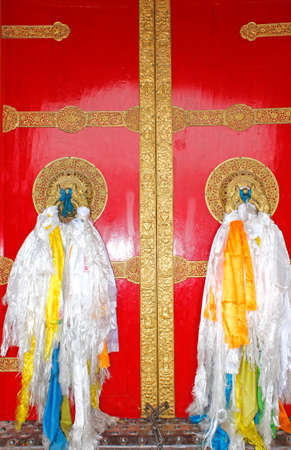 Hung by the church to pray the knocker hada 
