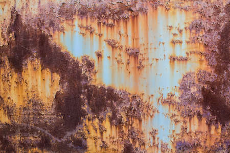 Rust texture tin