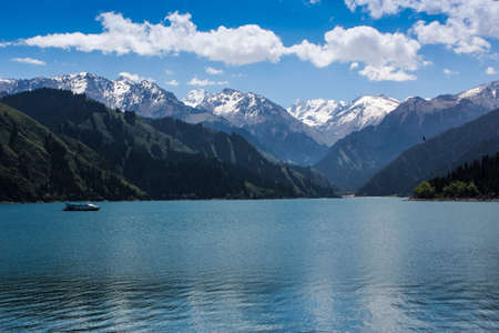 Tianshan Tianchiの写真素材