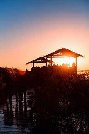 sunrise scenicの写真素材