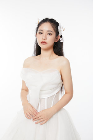 female wedding photoの写真素材