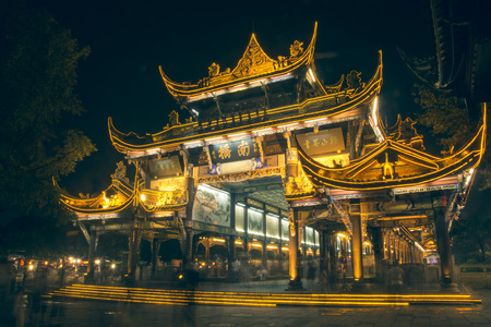 South Bridge at nightのeditorial素材