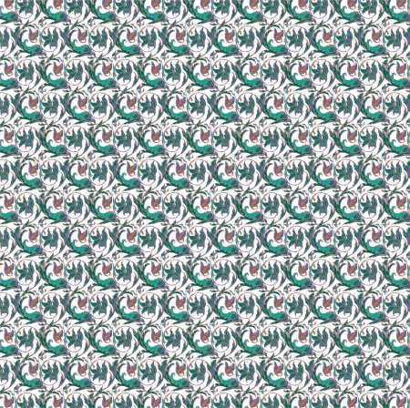 Seamless flowers pattern 