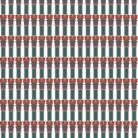 column pillar patternのイラスト素材