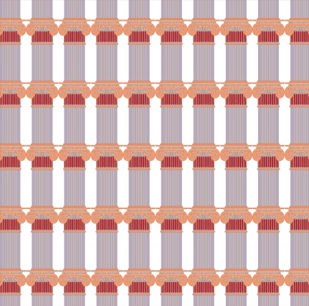 column pillar patternのイラスト素材