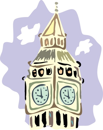 london vector illustrationのイラスト素材