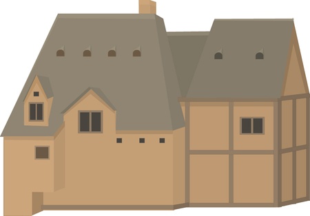 Illustration of house のイラスト素材